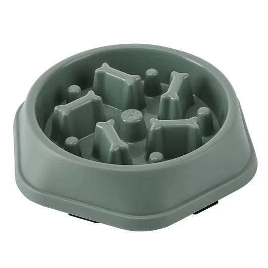 Slow Feeder Dog Bowl Anti-Anxiety Puppy Food Bowl Anti-Choking Pet Slow Eating Dog Dishes Puzzle Feeders for Dogs Small Medium
